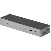 Image de StarTech.com Dock Thunderbolt 3 Compatible Hôte USB-C - Écrans Double 4K 60Hz DisplayPort 1.4 ou Double HDMI - Simple 8K - Station d'Acceuil TB3/USB-C - 96W PD, 5xUSB - 10Gbp ... (TB3CDK2DHUE)