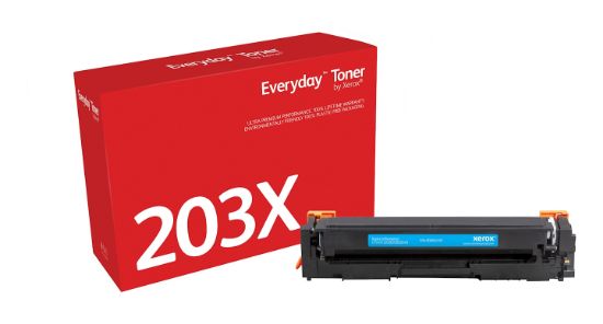 Image de Toner Everyday™ _OEM_NAME_ Cyan de Xerox compatible avec HP 203X (CF541X), Grande capacité (006R04181)