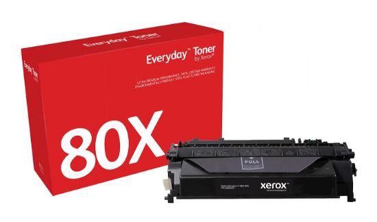Image de Toner Everyday™ _OEM_NAME_ Noir de Xerox compatible avec HP 80X (CF280X), Grande capacité (006R03647)