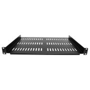 Image de StarTech.com Étagère Rack 19 pouces 1U - Plateau Rackable Universel Ventilé - Étagère Baie de Brassage - Étagère Cantilever Rack 19" - Capacité 25kg - Rangement Rack ... (SHELF-1U-12-FIXED-V)