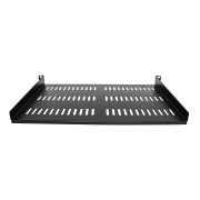 Image de StarTech.com Étagère Rack 19 pouces 1U - Plateau Rackable Universel Ventilé - Étagère Baie de Brassage - Étagère Cantilever Rack 19" - Capacité 25kg - Rangement Rack ... (SHELF-1U-12-FIXED-V)