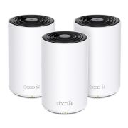 Image de TP-Link Deco XE75 Tri-bande (2,4 GHz / 5 GHz / 6 GHz) Wi-Fi 6E (802.11ax) Blanc 3 Interne (DECO XE75(3-PACK))