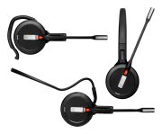 Image de EPOS IMPACT SDW 5013 - EU/UK/AUS Casque Sans fil Crochets auriculaires, Arceau Bureau/Centre d'appels Noir (1001015)