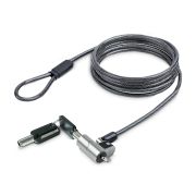 Image de StarTech.com câble antivol Noir, Argent 2 m (NANOK-LAPTOP-LOCK)