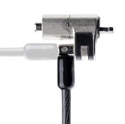 Image de StarTech.com câble antivol Noir, Argent 2 m (NANOK-LAPTOP-LOCK)