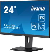 Image de iiyama écran plat de PC 60,5 cm (23.8") 1920 x 1080 pixels Full HD LED Noir (XUB2492HSU-B6)