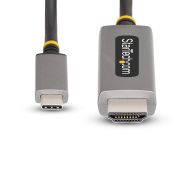 Image de StarTech.com câble vidéo et adaptateur 3 m USB Type-C HDMI Type A (Standard) Gris (136B-USBC-HDMI213M)