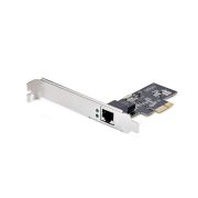Image de StarTech.com Carte Réseau PCIe à 1 Port 2,5 Gbps NBASE-T, Intel&reg; I225-V, Carte Réseau pour Ordinateur à Port Unique, Carte Réseau Ethernet MultiGigabit, Carte LAN ... (PR12GI-NETWORK-CARD)