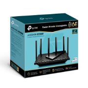 Image de TP-Link routeur sans fil Gigabit Ethernet Tri-bande (2,4 GHz / 5 GHz / 6 GHz) Noir (ARCHER AXE75)