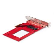 Image de StarTech.com carte et adaptateur d'interfaces Interne U.3 (PEX4SFF8639U3)