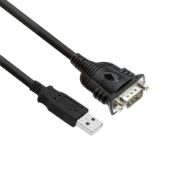 Image de ACT câble Série Noir 0,6 m USB Type-A DB-9 (EM1016)