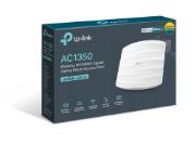 Image de TP-LINK Omada point d'accès réseaux locaux sans fil 1350 Mbit/s Blanc Connexion Ethernet, supportant l'alimentation via ce port (PoE) (EAP225)