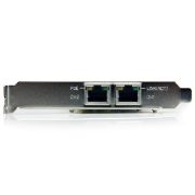 Image de StarTech.com Carte Réseau PCI Express 2 ports Gigabit Ethernet RJ45 10/100/1000Mbps - POE/PSE (ST2000PEXPSE)