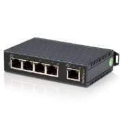 Image de StarTech.com Switch Ethernet industriel non géré à 5 ports - Commutateur réseau 10/100 a montage sur rail DIN (IES5102)