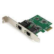 Image de StarTech.com Carte réseau PCI Express à 2 ports Gigabit Ethernet - Adaptateur NIC PCIe GbE (ST1000SPEXD4)