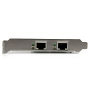 Image de StarTech.com Carte réseau PCI Express à 2 ports Gigabit Ethernet - Adaptateur NIC PCIe GbE (ST1000SPEXD4)
