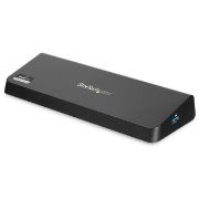 Image de StarTech.com Station d'Accueil USB 3.0 Double Écran avec HDMI et DisplayPort 4K - USB 3.0 vers 4x USB-A, Ethernet, HDMI et DP - Station d'Accueil Universelle USB A pour PC p ... (USB3DOCKHDPC)