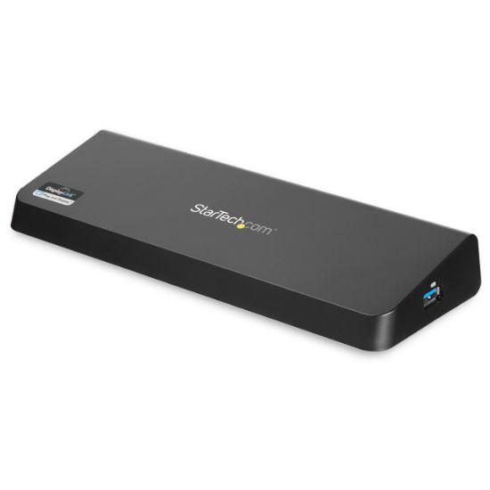 Image de StarTech.com Station d'Accueil USB 3.0 Double Écran avec HDMI et DisplayPort 4K - USB 3.0 vers 4x USB-A, Ethernet, HDMI et DP - Station d'Accueil Universelle USB A pour PC p ... (USB3DOCKHDPC)