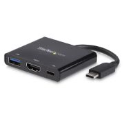 Image de StarTech.com Adaptateur multifonction USB-C vers HDMI 4K avec USB Power Delivery et port USB-A (CDP2HDUACP)