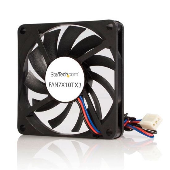 Image de StarTech.com Ventilateur PC à Double Roulement à Billes - Alimentation TX3 - 70 mm (FAN7X10TX3)