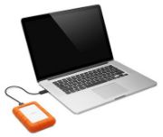 Image de LaCie Rugged Mini 4000Go Orange disque dur externe (LAC9000633)