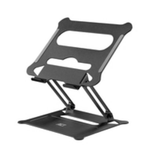 Image de ACT Support pliable pour ordinateur portable en aluminium avec réglage progressif de la hauteur (AC8140)