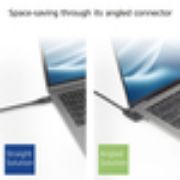 Image de ACT Câble USB 3.0 10 Gbit/s 60 W USB Type-C (coudé à gauche/droite) vers USB Type-C (coudé à gauche/droite), 1 mètres (AC7487)