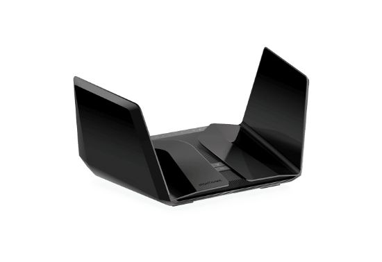 Image de NETGEAR Nighthawk RAXE500 routeur sans fil Gigabit Ethernet Tri-bande (2,4 GHz / 5 GHz / 6 GHz) Noir (RAXE500-100EUS)