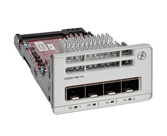 Image de Cisco module de commutation réseau 10 Gigabit Ethernet, Gigabit Ethernet (C9200-NM-4X=)