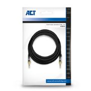 Image de ACT câble audio 15 m 3,5mm Noir (AC3614)