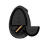 Image de Logitech Lift for Business souris Bureau Droitier RF sans fil + Bluetooth Optique 4000 DPI (910-006494)