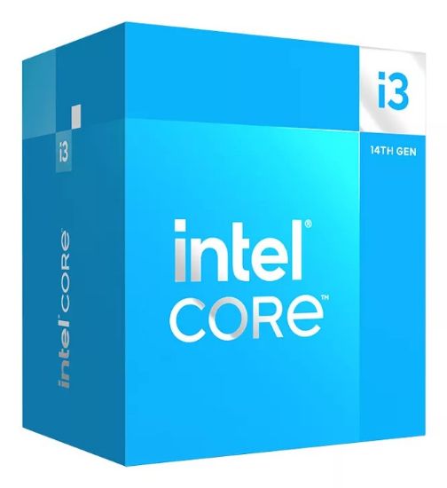 Image de Intel Core i3-14100F processeur 12 Mo Smart Cache Boîte (BX8071514100F)