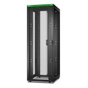 Image de APC Baie EasyRack 800mm/48U/1000mm avec toit, sans panneau latéral, roulettes, noir (ER8800)