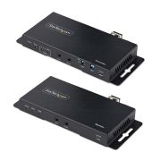 Image de StarTech.com Kit Extender HDMI Fibre Optique - 4K60Hz jusqu'à 1km (Monomode) ou 300m (Multimode) Fibre optique LC, HDR, HDCP, Audio 3.5mm/RS232/Extender IR - Prolongateur/E ... (ST121HD20FXA2)