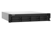 Image de QNAP TS-832PXU NAS Rack (2 U) Annapurna Labs AL324 4 Go DDR4 0 To QNAP Turbo System Aluminium, Noir (TS-832PXU-4G)