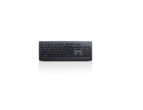 Image de Lenovo clavier Universel RF sans fil QWERTY Anglais américain Noir (4X30H56874)