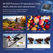 Image de Sony Écran d'affichage dynamique Écran plat de signalisation numérique 190,5 cm (75") LCD Wifi 700 cd/m² 4K Ultra HD Noir Android 24/7 (FW-75BZ40L)