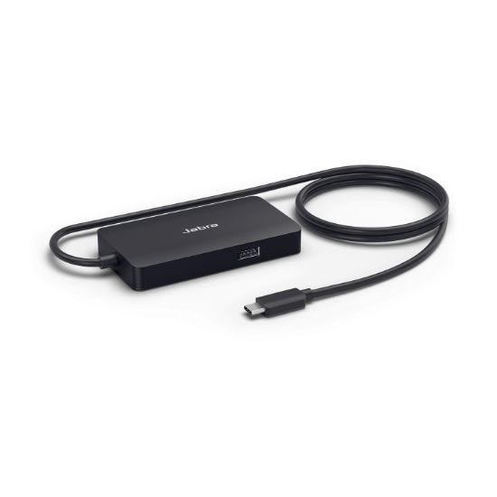 Image de Jabra hub & concentrateur USB 3.2 Gen 1 (3.1 Gen 1) Type-C Noir (14207-58)