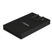 Image de StarTech.com Boîtier de disque dur SATA de 2,5" crypté - Accès par empreinte digitale (S251BMU3FP)