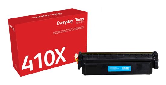 Image de Toner Everyday™ _OEM_NAME_ Cyan de Xerox compatible avec HP 410X (CF411X), Grande capacité (006R03701)