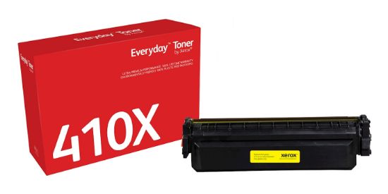 Image de Toner Everyday™ _OEM_NAME_ Jaune de Xerox compatible avec HP 410X (CF412X), Grande capacité (006R03702)