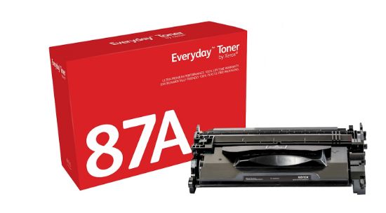 Image de Toner Everyday™ _OEM_NAME_ Noir de Xerox compatible avec HP 87A (CF287A), Capacité standard (006R03652)