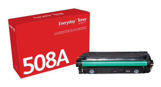 Image de Toner Everyday™ _OEM_NAME_ Noir de Xerox compatible avec HP 508A (CF360A), Capacité standard (006R03793)