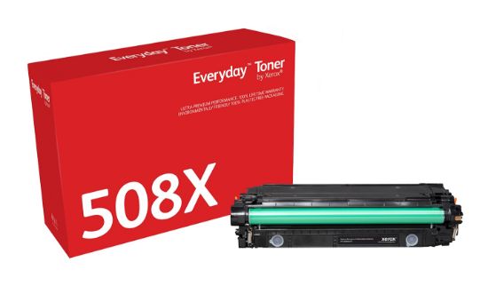 Image de Toner Everyday™ _OEM_NAME_ Noir de Xerox compatible avec HP 508X (CF360X), Grande capacité (006R03679)