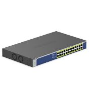 Image de NETGEAR GS524PP Non-géré Gigabit Ethernet (10/100/1000) Connexion Ethernet, supportant l'alimentation via ce port (PoE) Gris (GS524PP-100EUS)