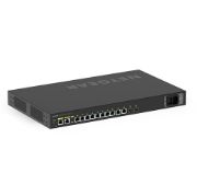 Image de NETGEAR M4250-10G2XF-PoE++ Géré L2/L3 Gigabit Ethernet (10/100/1000) Connexion Ethernet, supportant l'alimentation via ce port (PoE) 1U Noir (GSM4212UX-100EUS)