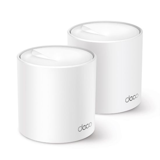 Image de TP-Link Deco X50 (2-pack) Bi-bande (2,4 GHz / 5 GHz) Wi-Fi 6 (802.11ax) Blanc 3 Interne (DECO X50(2-PACK))