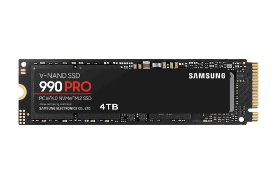 Image de Samsung 990 PRO 4 To M.2 PCI Express 4.0 NVMe V-NAND MLC (MZ-V9P4T0BW)