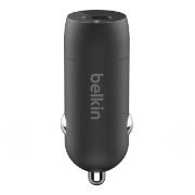 Image de Belkin Ordinateur portable, Smartphone, Tablette Noir Allume-cigare Charge rapide Intérieure (CCA004BT1MBK-B6)