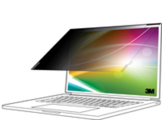 Image de 3M filtre anti-reflets pour écran et filtre de confidentialité 35,6 cm (14") Netbook Filtre de confidentialité sans bords pour ordinateur (BP140W1E)